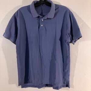 St. John’s Bay Blank‎ Blue Polo Shirt Medium
